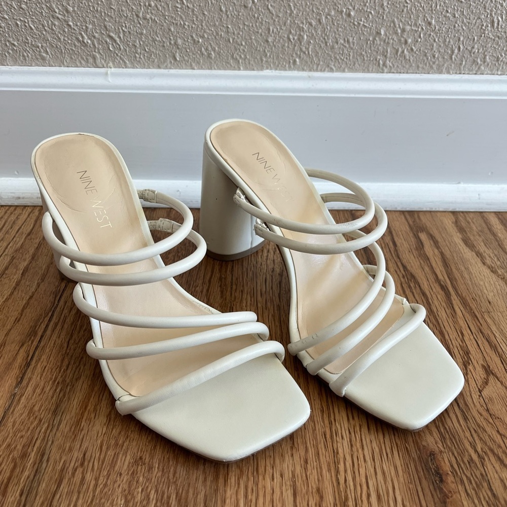 Nine West Women’s Heeled Sandals Sz 7M